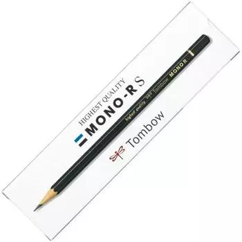 Tombow Luxury Pencil HB MONO RS (Ultra-fine particle core for smooth writing) 1 dozen MONO-RSHB