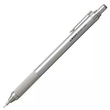 TOMBOW Механический карандаш MONO Monograph Zero 0.5 Silver DPA-162B