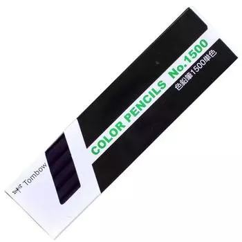 Tombow Pencil Colored Pencil 1500 Single Color Purple 1 Dozen 1500-18