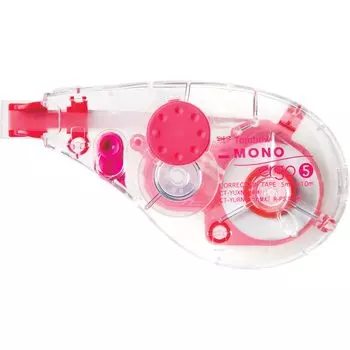 Tombow Pencil Correction Tape 5mm MONO Mono Ergo Shaped 3D Curved Refill Type 10m (Ergonomic Body) CT-YUXN5