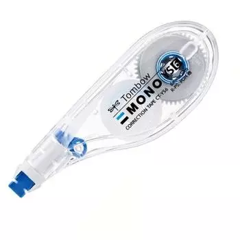 Tombow Pencil Correction Tape 6mm MONO Mono YS (Horizontal drawing type that can be used like a pen) Single use type 10m 10 pieces CT-YS6-10P