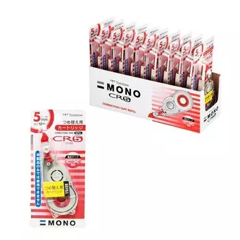 Tombow Pencil Correction Tape MONO Mono CX Cartridge CR5 10 Pieces CT-CR5-10P