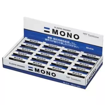 Tombow Pencil Eraser MONO PE01 40 pieces PE-01A-40P