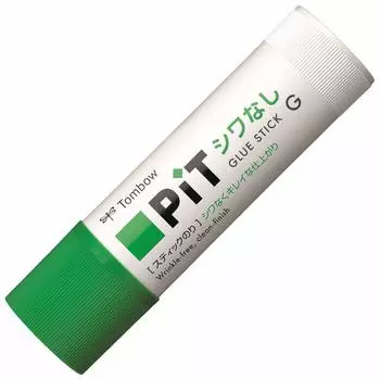 Клей-карандаш Tombow Pencil Stick Wrinkleless PiT для нанесения даже на тонкие ткани, размер G, 1 шт. (Легкая бумага) (39g) ПТ-ГАЗ-20П