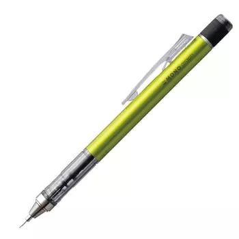 Tombow Pencil Mechanical Pencil MONO Monograph 0.5 Lime 5 Pieces SH-MG51-5P