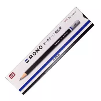 Tombow Pencil MONO Mark Sheet Pencil HB (Ultra-fine core pencil that is easy to fill in) 1 dozen LM-KNHB
