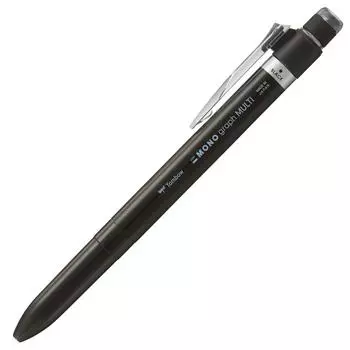 Tombow Pencil Pen MONO Mono Graph Multi Black Multi-function 2&S+Eraser CPA-161C чёрный