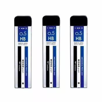 Tombow Pencil Sharp Lead 0.5mm HB (Double Guide Case for Single Pen/Bulk Out) MONO Mono Graph MG ECG-322