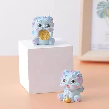 Tomfeel Little Pixiu, скульптуры из смолы, национальные тренды, индивидуальные ремесла, настольные украшения, живые copper coins синий