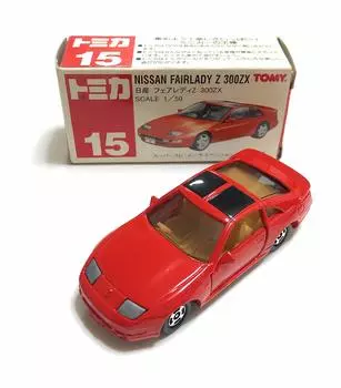 Tomica 15 Nissan Fairlady Z 300ZX Красный 1/59 красный