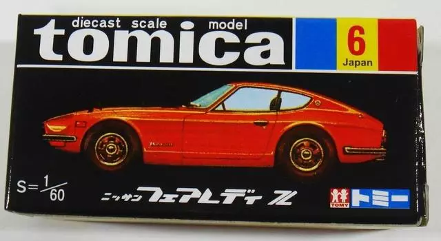 Tomica 30th Anniversary Reprint Black Box Tomica 6 Nissan Fairlady Z 1/60 чёрный