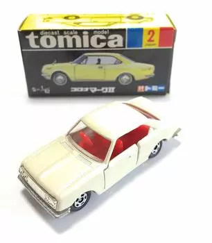 Tomica 30th Anniversary Reprint Black Box Tomica 2 Corona Mark II 1/62
