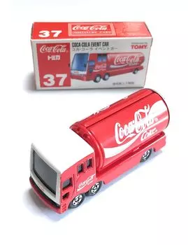Tomica 37 Event Car Blue Tommy Coca-Cola