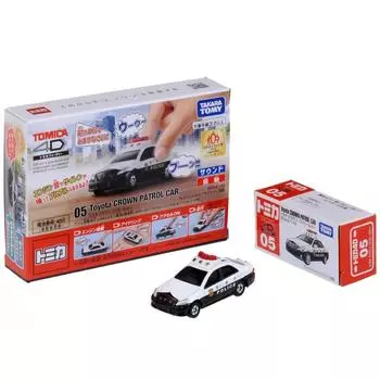 Tomica 4D 05 Toyota Crown патрульная машина