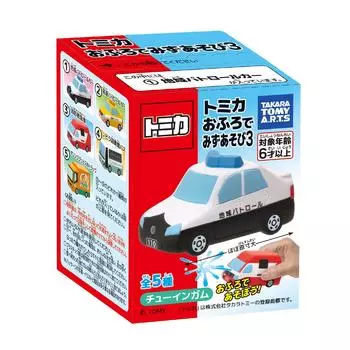 Tomica Bath Water Play 3 10 Pieces Candy Toy/Gum (Tomica)