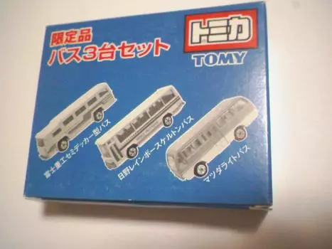 Tomica Bus Set of 3 Limited Edition Made in Japan