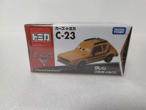 Tomica Cars 2 Grem стандартного типа с прозрачным корпусом C-23 литой автомобиль,