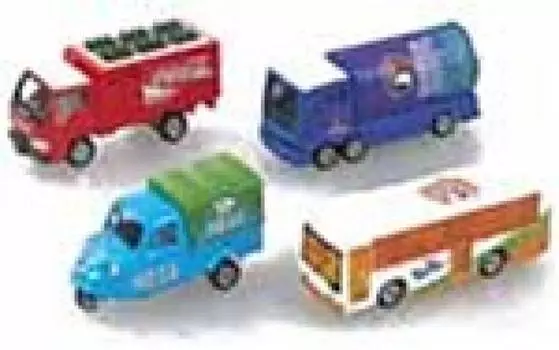 Tomica Coca-Cola drink car set 2