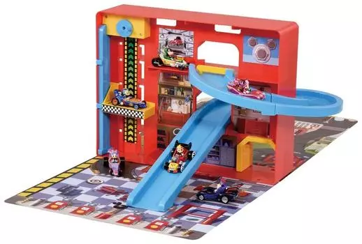 Tomica Disney Mickey Mouse and Road Racers Panorama Case