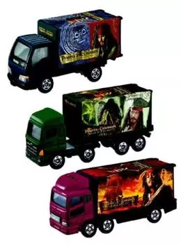 Tomica Disney Tomica Wrapping Truck Set Pirates of the Caribbean