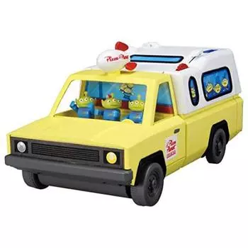 Tomica Dream Tomica Ride On Toy Story трансформируется в магазин Pizza Planet Truck!