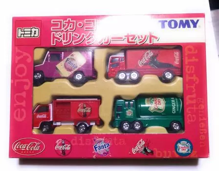 Tomica Drink Car Set Coca-Cola