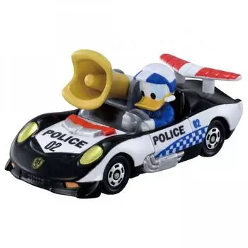 Tomica Drive Saver Disney DS-02 Megahorn Police Дональд Дак