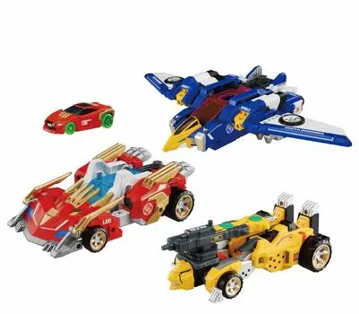 Tomica Earth Granner Leo Eagle Cheetah Kizuna Gattai Набор DX