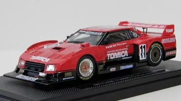 Tomica Ebro Hasemi Collection Skyline Turbo C Fuji 1000km Specification Scale 1/43 красный