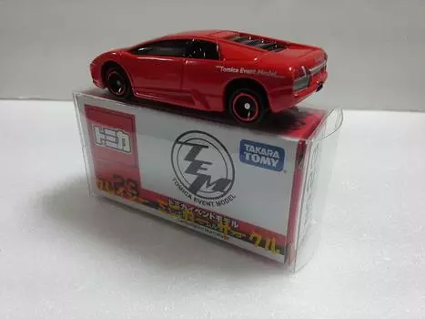 Tomica Event Model 23 Lamborghini Murcielago Crazy Mini Car Circle с кейсом, отправленным со склада Amazon No.