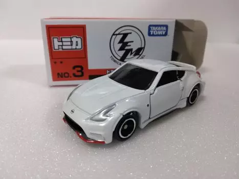 Tomica event model 3 Nissan Fairlady Z, сделанный в микролитражке №. белый, Вьетнам, белый