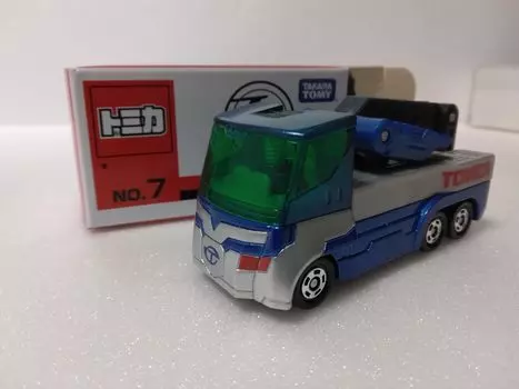 Tomica event model TDM Hakobunder minicar №7 blue, die-cast