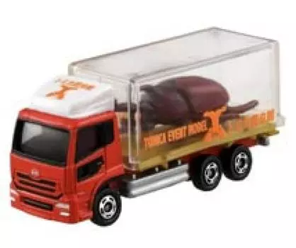 Tomica Expo UD Trucks Quon Tomica Музей насекомых Грузовик Tomica Модель мероприятия (Гигантский жук) №20