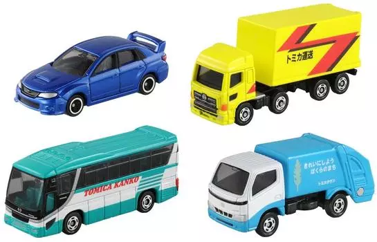 Tomica Gift Let s have fun on the roadVarious car sets