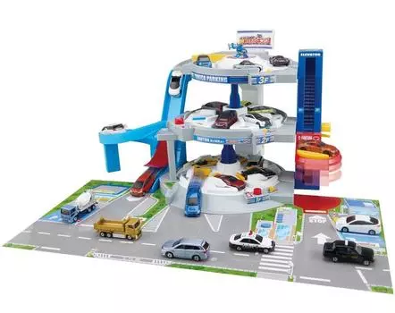 Tomica Guru Guru DX Tomica Parking Unisex Shoot!!