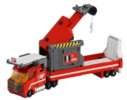 Tomica Hyper Rescue Container Carrier Crane