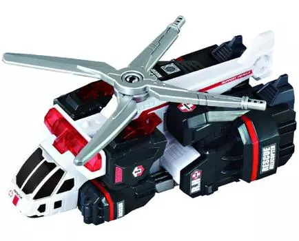 Tomica Hyper Rescue Drive Head Synchro Combination Series Вспомогательное транспортное средство 03 Спасательный вертолет