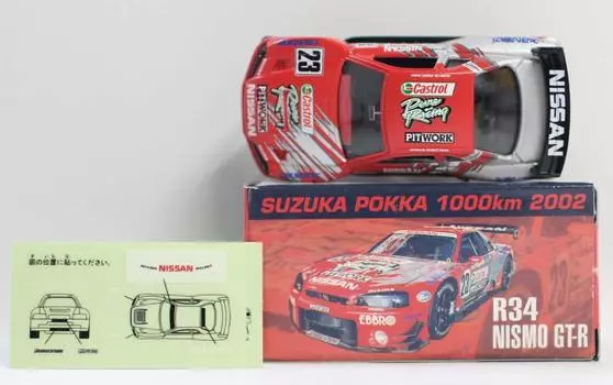 Tomica IIAD Company Special Order Suzuka POKKA 1000Km 2002 R34 NISMO GT-R