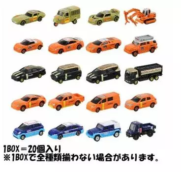 Tomica Kuji 22 Fire Fighter Collection 20 piece set BOX