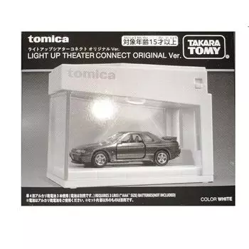 tomica Light up theater connect Original version (white) 2023 Japan Mobility Show limited white Limited time Mini showroom realized