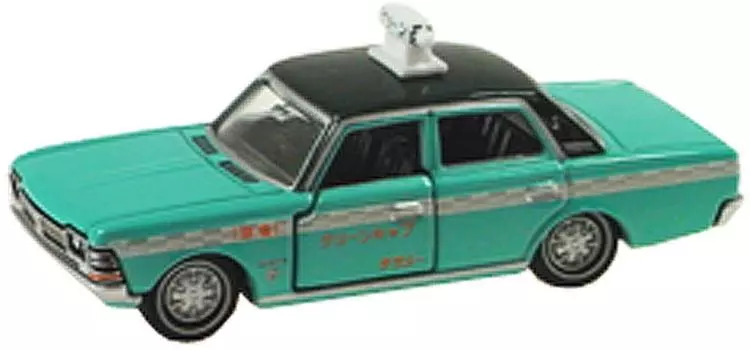 Tomica Limited 0121 Toyota Crown MS50 Green Cab Такси