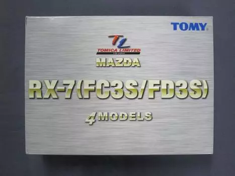 Tomica Limited MAZDA 4MODELS RX-7(FC3S/FD3S)