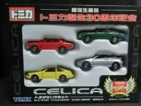 Tomica Limited Production Tomica 30th Anniversary Toyota Celica Set 1600GT LB2000GT XX2800GT НОВАЯ Celica