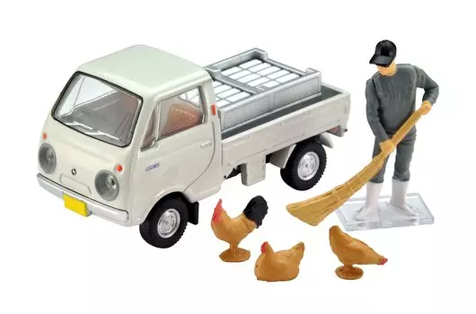 Tomica Limited Vintage Mazda Porter Cab Open White с готовой фигуркой, продукт 314943 1/64 LV-198b Three-way белый
