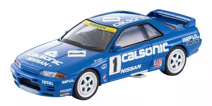 Tomica Limited Vintage Neo Calsonic Skyline Модель 1991 года Готовое изделие 314806 1/64 LV-N234A GT-R