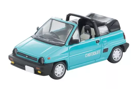 Tomica Limited Vintage Neo Honda City Cabriolet светло-голубой 84-й год выпуска, готовый продукт 320302 1/64 LV-N262a