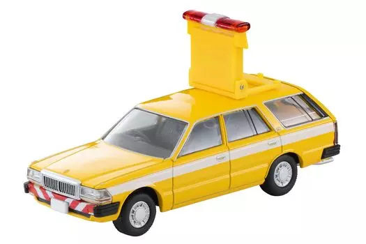 Tomica Limited Vintage Neo Nissan Cedric Van Road Patrol Car Finished Product 1/64 LV-N306a