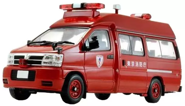 Tomica Limited Vintage NEO Nissan Elgrand Fire Command Vehicle Complete Product TLV-N43-03a