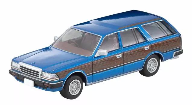 Tomica Limited Vintage Neo Nissan Gloria Wagon V20E GL Custom Specification Grain Finished Product 315186 1/64 LV-N244a Blue/Wood синий