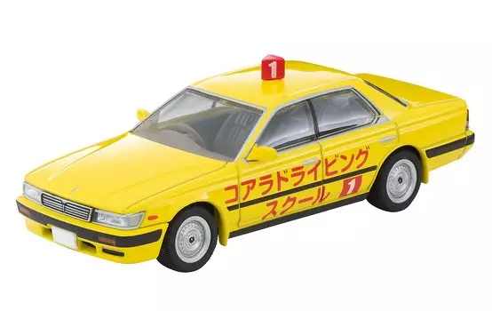 Tomica Limited Vintage Neo Nissan Laurel Training Car Yellow 92 Year Finished Product 316886 1/64 LV-N260a